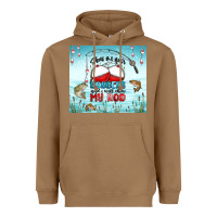 Toasted Coconut show me your bobbers and i will show my rod Heavyweight Hoodie - MaliasSmallBusiness