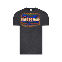 Vintage Black Cinco de Mayo Vintage Tee - texasbilliewilder