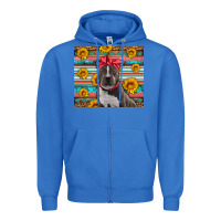 True Royal western pitbull Zipper Hoodie - Artiststas