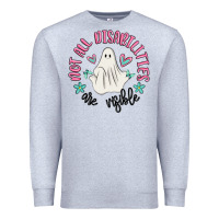 Heather Grey not all disabilities are visible Premium Sweatshirt - MaliasSmallBusiness