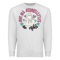 Oatmeal Heather not all disabilities are visible Premium Sweatshirt - MaliasSmallBusiness