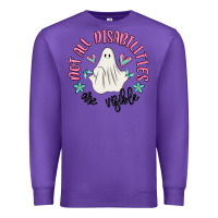 Purple not all disabilities are visible Premium Sweatshirt - MaliasSmallBusiness
