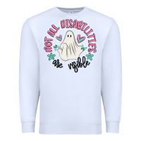 White not all disabilities are visible Premium Sweatshirt - MaliasSmallBusiness