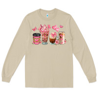 Mushroom floral coffee cups Long Sleeve Tee - JahusDesignShop