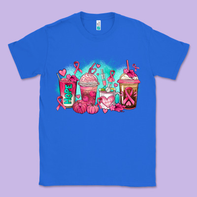 Breast Cancer  Coffee Cups Classic Tee Designed By Adodesignshop