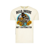 Vintage Arctic dead inside but caffeinated Vintage Tee - Zillion Design Studio