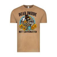 Vintage Camel dead inside but caffeinated Vintage Tee - Zillion Design Studio