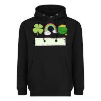 St Patrick's Trio Name Patch Heavyweight Hoodie | Teevron