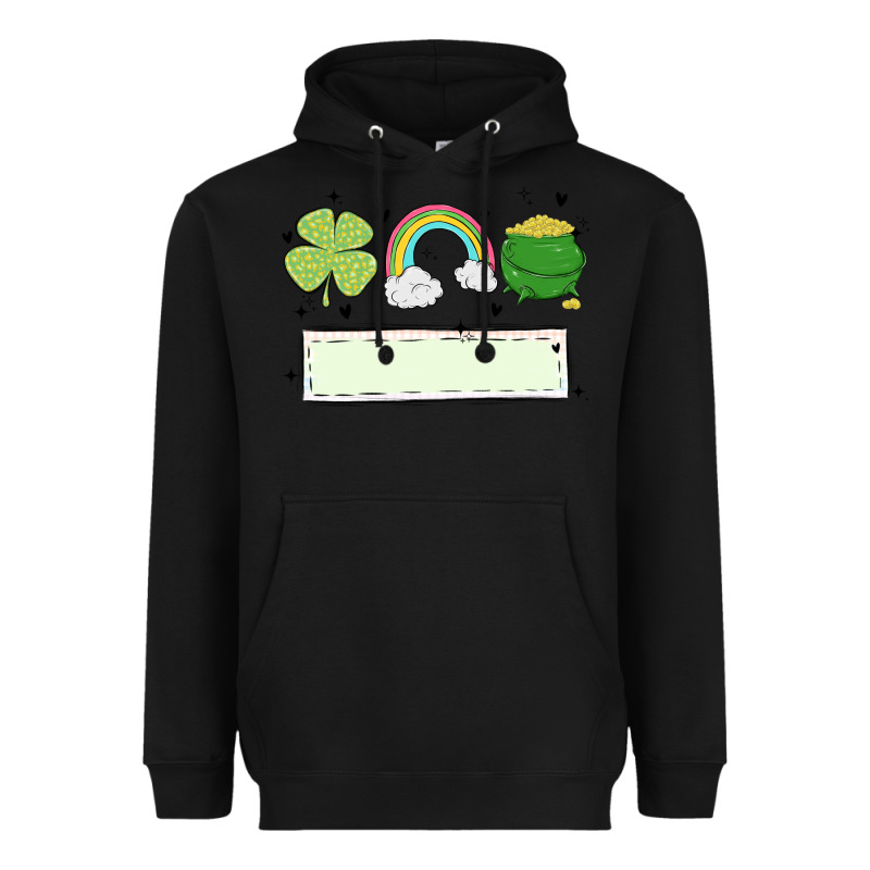 St Patrick's Trio Name Patch Heavyweight Hoodie by MaliasSmallBusiness | Teevron