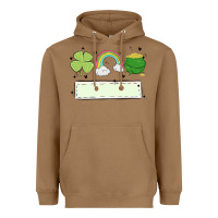Toasted Coconut st patrick's trio name patch Heavyweight Hoodie - MaliasSmallBusiness