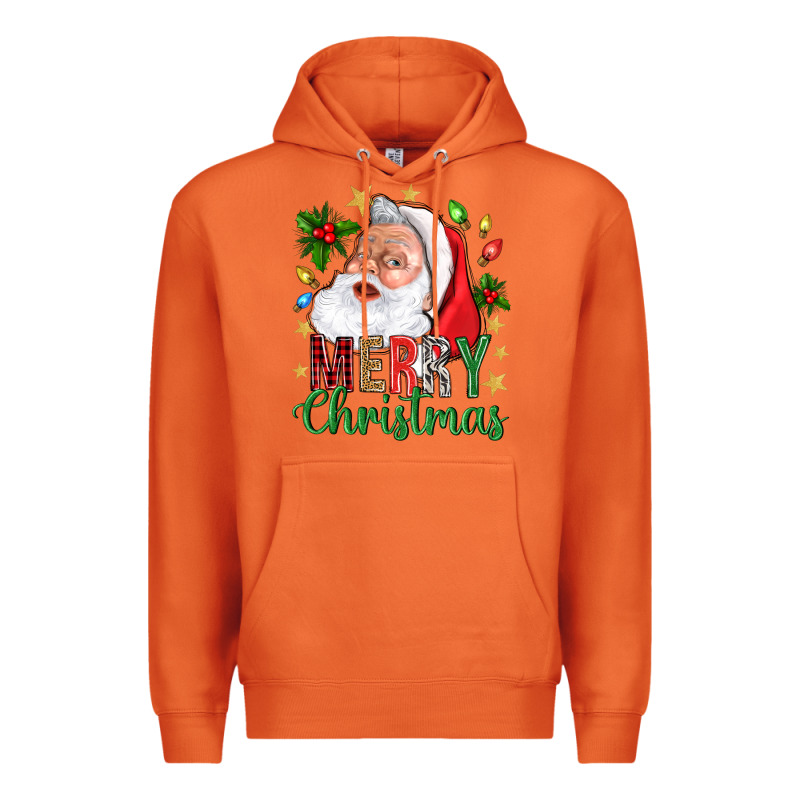 Merry Christmas With Santa Premium Hoodie by BundleAndBundleShop | Teevron
