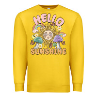 Lemon hello sunshine Premium Sweatshirt - MaliasSmallBusiness