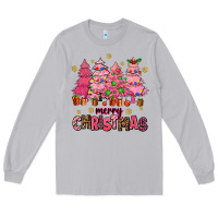 Moon Dust pink christmas trees Long Sleeve Tee - AdoDesignShop