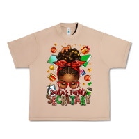 Burro santa's favorite secretary afro messy bun Urban Heavy Tee - texasbilliewilder