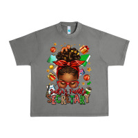 Tornado santa's favorite secretary afro messy bun Urban Heavy Tee - texasbilliewilder