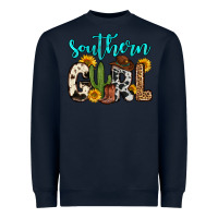 Navy southern girl Heavyweight Sweatshirt - Zillion Design Studio