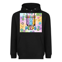 Black chillin' with my peeps Heavyweight Hoodie - MaliasSmallBusiness