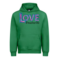 Emerald Love Teacher Life Urban Hoodie - Bettercallsaul