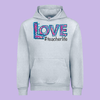 Love Teacher Life Urban Hoodie Designed By Bettercallsaul