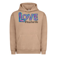 Pigment Burro Love Teacher Life Urban Hoodie - Bettercallsaul
