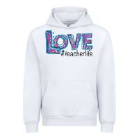 White Love Teacher Life Urban Hoodie - Bettercallsaul