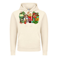 Vintage Artic tiger coffee cups Vintage Hoodie - Zillion Design Studio