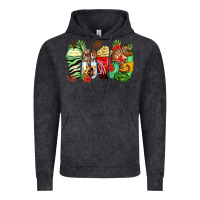 Vintage Black tiger coffee cups Vintage Hoodie - Zillion Design Studio