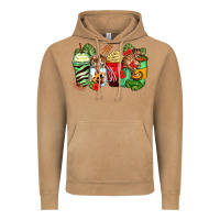 Vintage Camel tiger coffee cups Vintage Hoodie - Zillion Design Studio