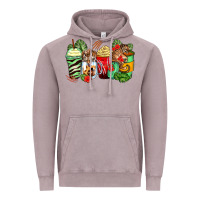 Vintage Zinc tiger coffee cups Vintage Hoodie - Zillion Design Studio