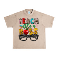 French Oak teach like a boss Urban Heavy Tee - Zillion Design Studio