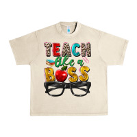 Sandshell teach like a boss Urban Heavy Tee - Zillion Design Studio