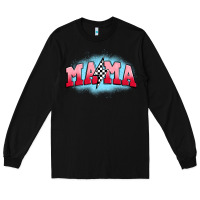 Black mama lightning bolt Long Sleeve Tee - JahusDesignShop