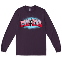 Plum mama lightning bolt Long Sleeve Tee - JahusDesignShop