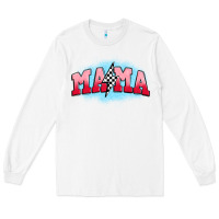 White mama lightning bolt Long Sleeve Tee - JahusDesignShop