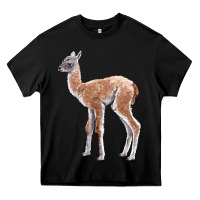 Black Guanaco Llama Baby Heavy Core Tee - LillyAllenDesigns