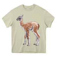 Mossy Guanaco Llama Baby Heavy Core Tee - LillyAllenDesigns