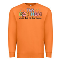 Carrot this dog mom wears her heart on her sleeve Premium Sweatshirt - MaliasSmallBusiness