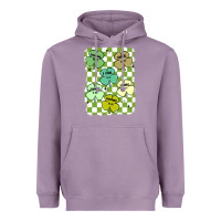 Lavender shamrock religious Heavyweight Hoodie - MaliasSmallBusiness