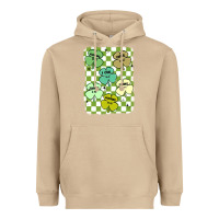 Mushroom shamrock religious Heavyweight Hoodie - MaliasSmallBusiness