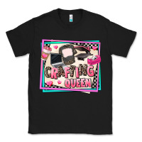 Black crafting queen Classic Tee - AdoDesignShop