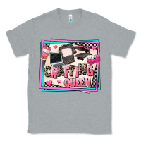 Heather Grey crafting queen Classic Tee - AdoDesignShop