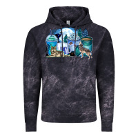 Cloud Black wolf coffee cups Vintage Hoodie - Zillion Design Studio