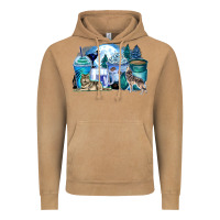 Vintage Camel wolf coffee cups Vintage Hoodie - Zillion Design Studio