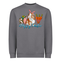 Storm happy easter bunny carrots and eggs Heavyweight Sweatshirt - RanaPortraitStore