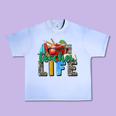 Teacher Life Urban Heavy Tee Designed By Zillion Design Studio