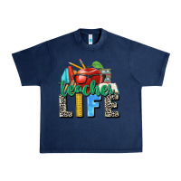Navy teacher life Urban Heavy Tee - Zillion Design Studio