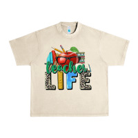 Sandshell teacher life Urban Heavy Tee - Zillion Design Studio