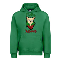 Emerald Merry Christmas Cat Urban Hoodie - Bettercallsaul