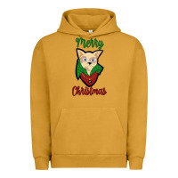 Pigment Peanut Butter Merry Christmas Cat Urban Hoodie - Bettercallsaul