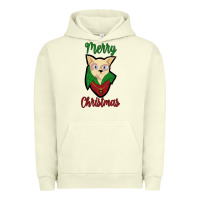 Pigment Pistachio Merry Christmas Cat Urban Hoodie - Bettercallsaul